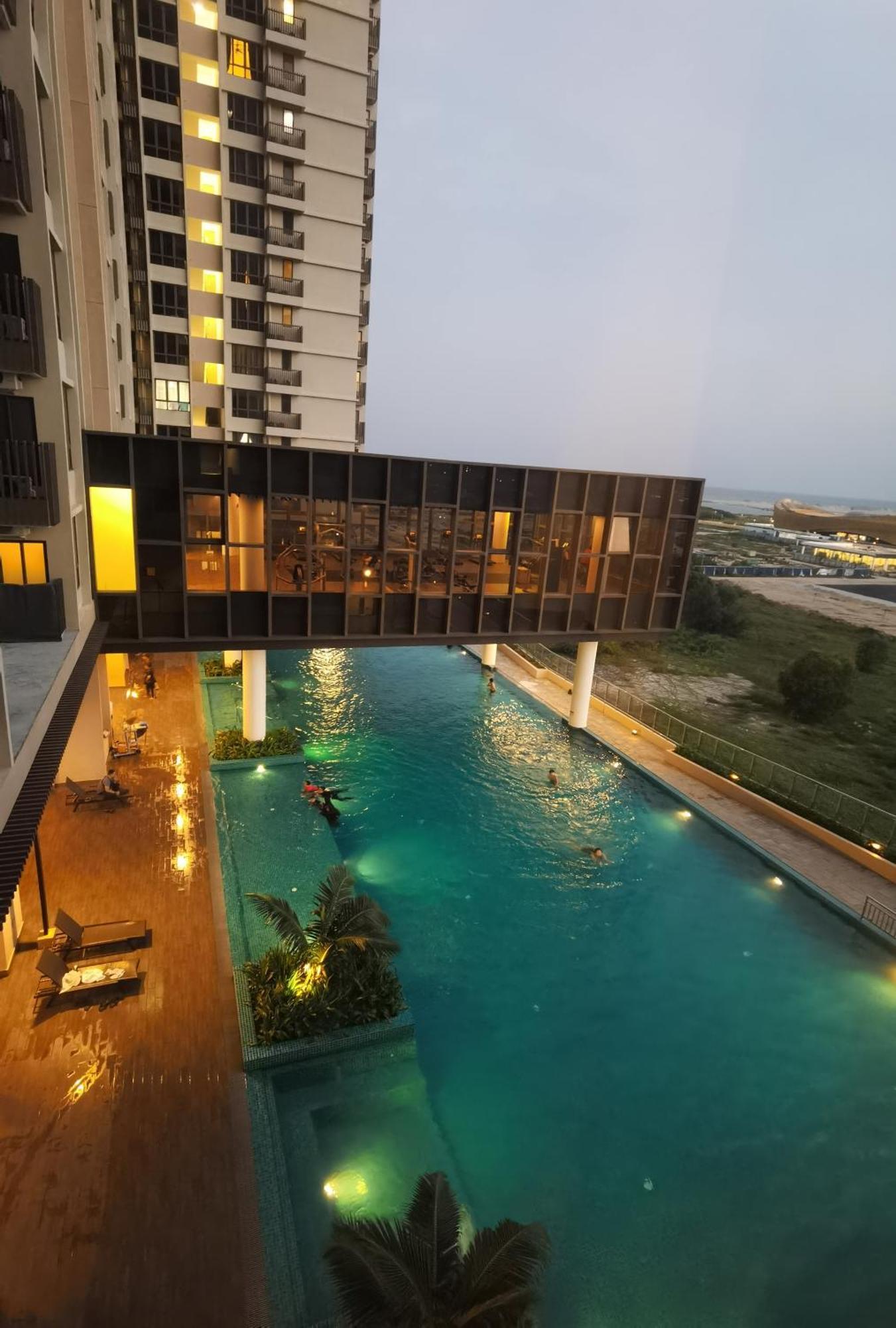 Luxury Couple Suites L Free Netflix L Massage Chair L Bathtub L Wifi 200Mbps L Town Area Bali Residence 말라카 객실 사진